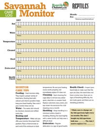 savannah monitor care guide