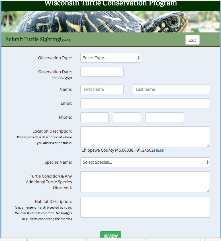 Wisconsin Turtle Conservation Program