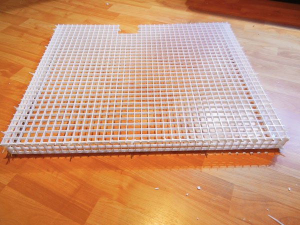 False bottom frame
