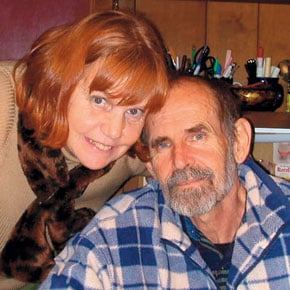 Bert with his wife Hester