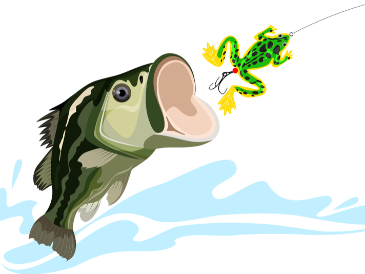 frogging bass lure