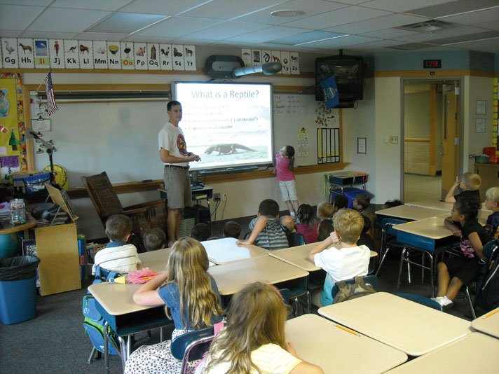 Herp clubs help educate the community.