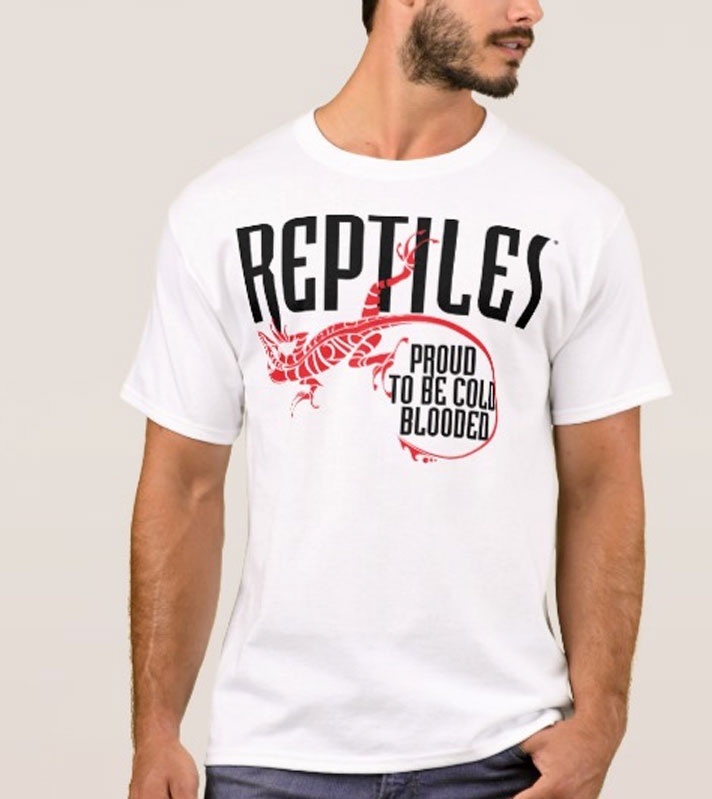 reptiles t-shirt