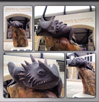 TCU Unveils New Horned Frog Statue