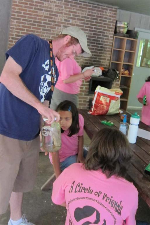 girl scouts and reptiles