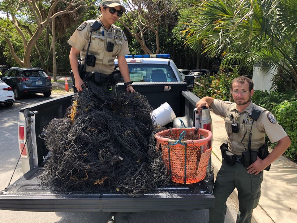 Sea Turtle Recovering After She Was Found Tangled In 37 Pounds Of Marine Trash
