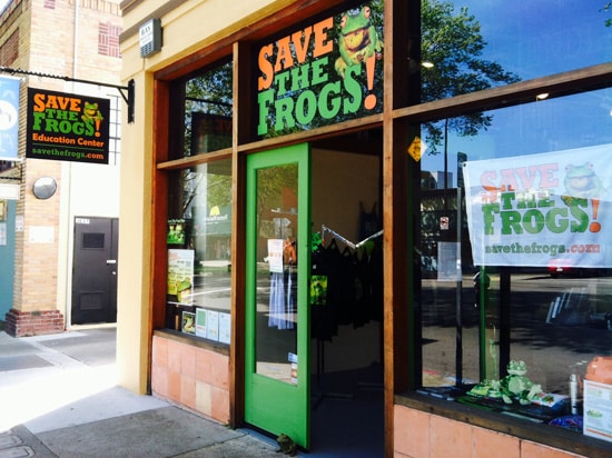 SAVE THE FROGS! Grand Opening Celebration Slated for March 29 in Berkeley, Calif.