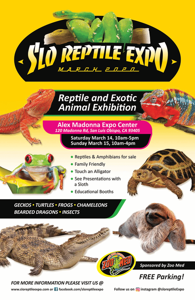 First Ever San Luis Obispo Reptile Expo Coming March 14-15